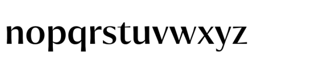 Chakai Alt Medium Font LOWERCASE