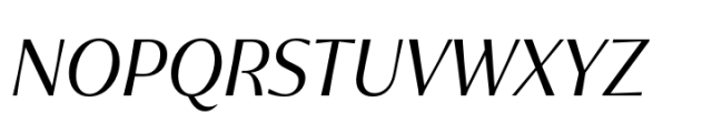 Chakai Alt Regular Italic Font UPPERCASE