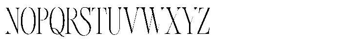 Chakem Condensed Font UPPERCASE