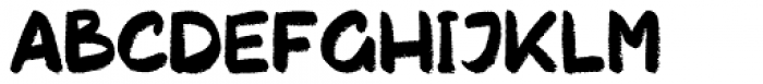 Chakie Regular Font LOWERCASE