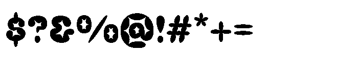 Chalen Regular Font OTHER CHARS
