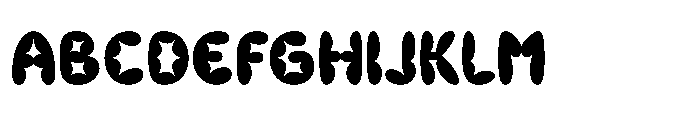 Chalen Regular Font UPPERCASE