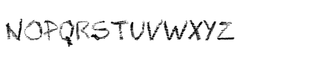 Chalk PTx Regular Font UPPERCASE