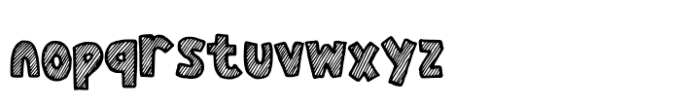 Chalk Sketch Font LOWERCASE