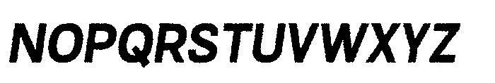 Chalk Sprouts Italic Font UPPERCASE