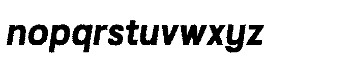 Chalk Sprouts Italic Font LOWERCASE