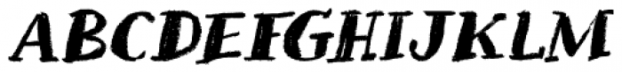 Chalkaholic Italic Font UPPERCASE
