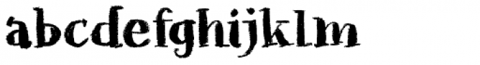 Chalkaholic Regular Font LOWERCASE