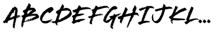 Chalker Brush Standard FONT