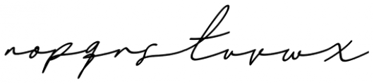 Challista Oblique Font LOWERCASE