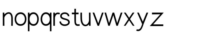 Chalon  Regular Font LOWERCASE
