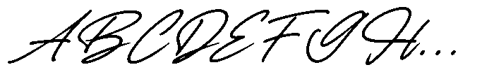Chalontic Italic Font UPPERCASE