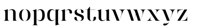 Chalulai Medium Font LOWERCASE