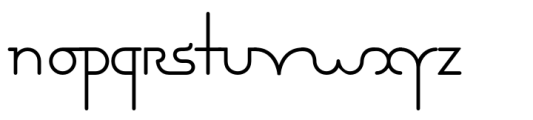 Chaman Regular Font LOWERCASE