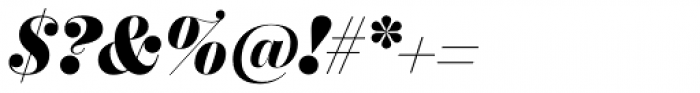 Chamberí Display Black Italic Font OTHER CHARS