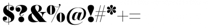 Chamberí Display Black Font OTHER CHARS