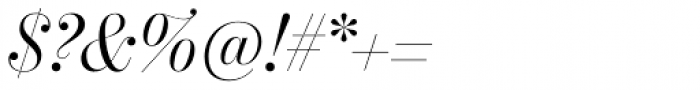 Chamberí Display Regular Italic Font OTHER CHARS
