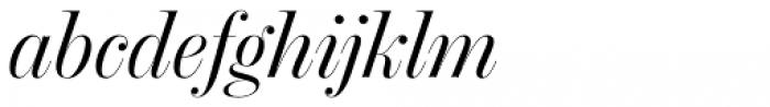 Chamberí Display Regular Italic Font LOWERCASE