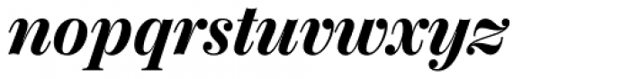 Chamberí Headline Bold Italic Font LOWERCASE