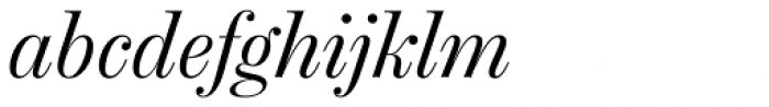 Chamberí Headline Regular Italic Font LOWERCASE