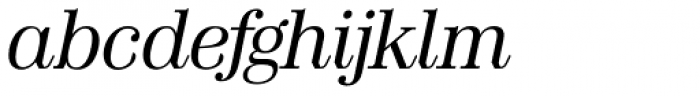 Chamber Italic Font LOWERCASE