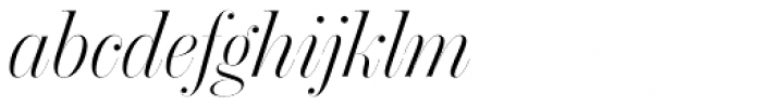 Chamberí SuperDisplay Light Italic Font LOWERCASE