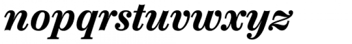 Chamberí Text Bold Italic Font LOWERCASE