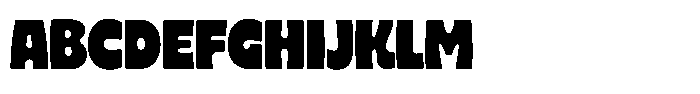 Chambs Font UPPERCASE