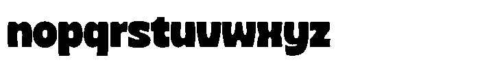 Chambs Font LOWERCASE