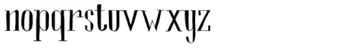 Chameleon Sketch Basic Font LOWERCASE