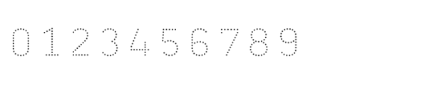 Chamelton 22 Dots Black 2 Solo Font OTHER CHARS
