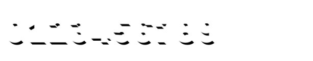 Chamelton 31 Extrude Black 3 Shade Font OTHER CHARS