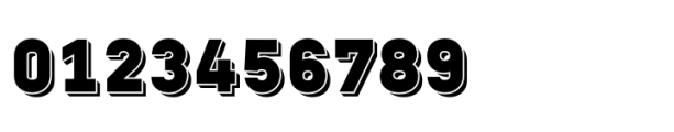 Chamelton 32 Divided Extrude Black 1 Font OTHER CHARS