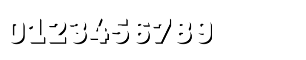 Chamelton 32 Divided Extrude Black 2 Solo Font OTHER CHARS