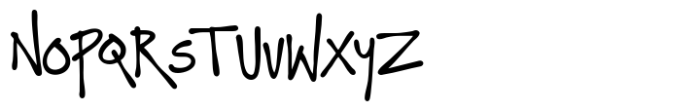Chamonix Folks Font LOWERCASE