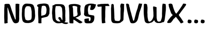 Chamy Regular Font UPPERCASE