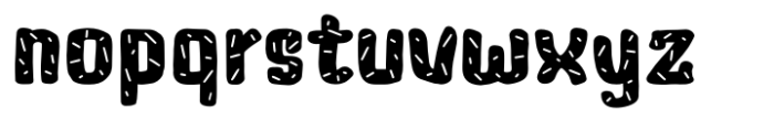 Chamy Sweet Bold Font LOWERCASE