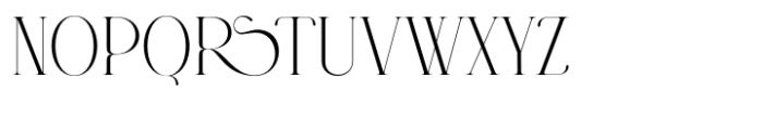 Chanberlin Regular Font UPPERCASE