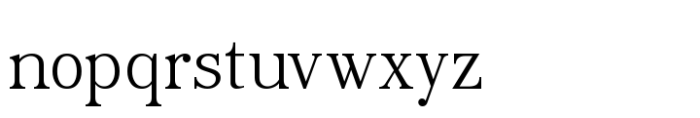 Chandelior Regular Font LOWERCASE