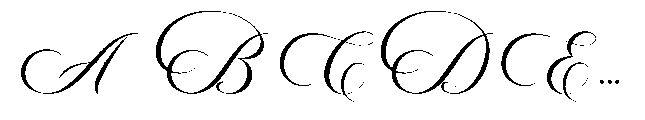 Chandia Decorative Regular Font UPPERCASE