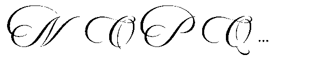 Chandia Swash Regular Font UPPERCASE