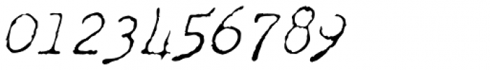 Chandler 42 Lite Oblique Font OTHER CHARS
