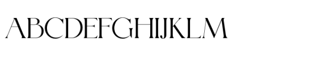 Chandrea Serif Font UPPERCASE