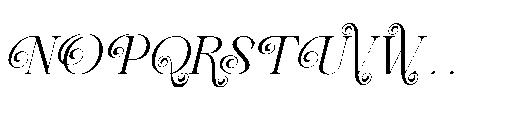 Chanel Gleminore Italic Font UPPERCASE