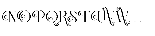 Chanel Gleminore Regular Font UPPERCASE