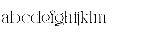 Chanel Gleminore Regular FONT