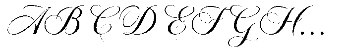 Changretta Font UPPERCASE