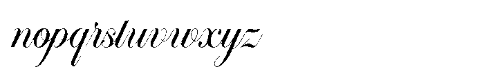 Changretta Font LOWERCASE