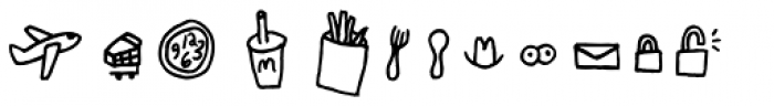 Chankbats Objects Font LOWERCASE