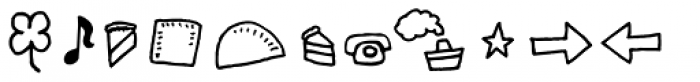 Chankbats Objects Font LOWERCASE